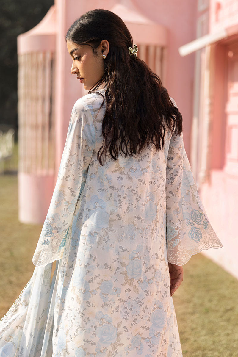 Cross Stitch | Premium Lawn 25 | MYSTIC HAZE S Lawn Ivory