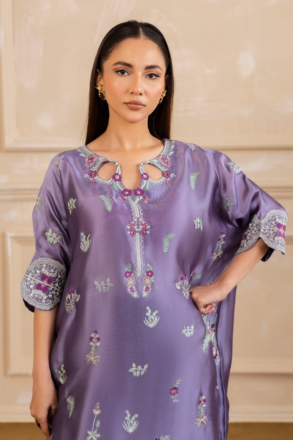 Maryum N Maria | Zaira Pret | PRIMROSE L Lavender Organza Silk
