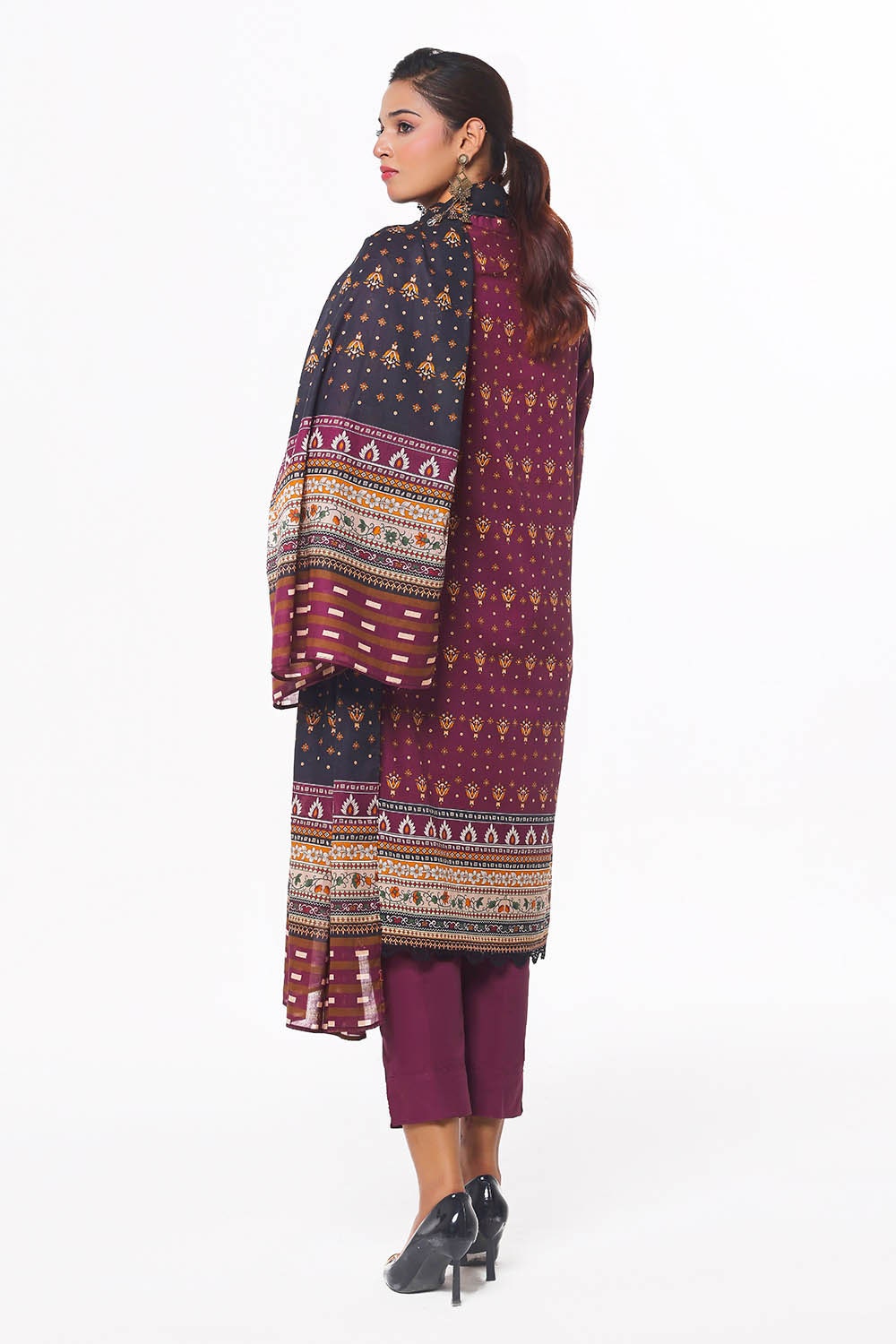 Gul Ahmed | Summer Special 25 | CLP-52202 S Magenta Lawn