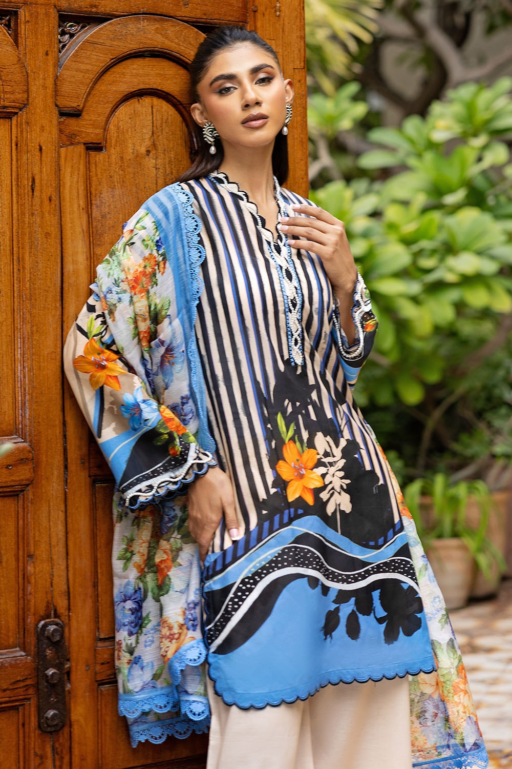 Gul Ahmed | Festive Capsule 25 | PC-52002 Custom Size Multi Lawn