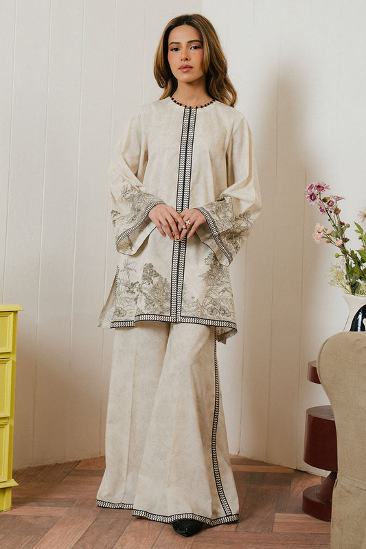 Cross Stitch | Daily Wear 25 | BISQUE TALE-2 PC XS Off White Lawn