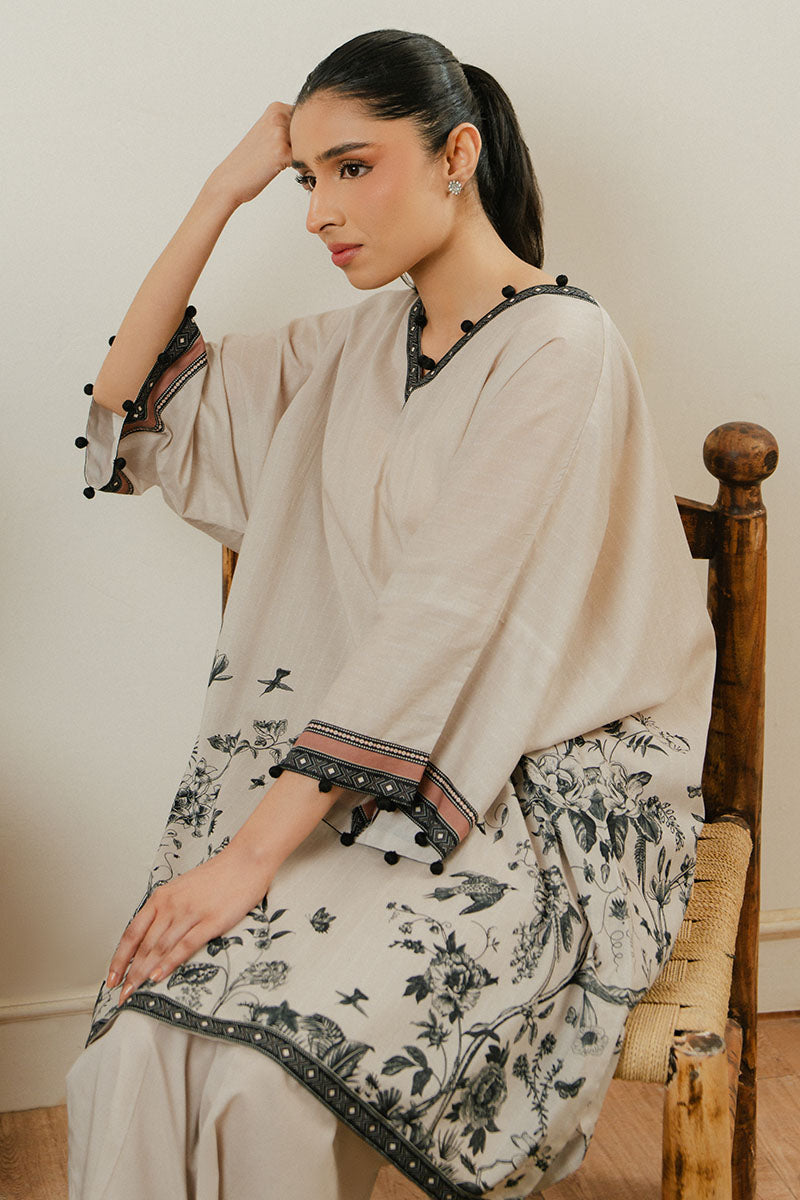 Cross Stitch | Daily Wear 25 | SILVER CLOUD-2 PC M Gray Lawn