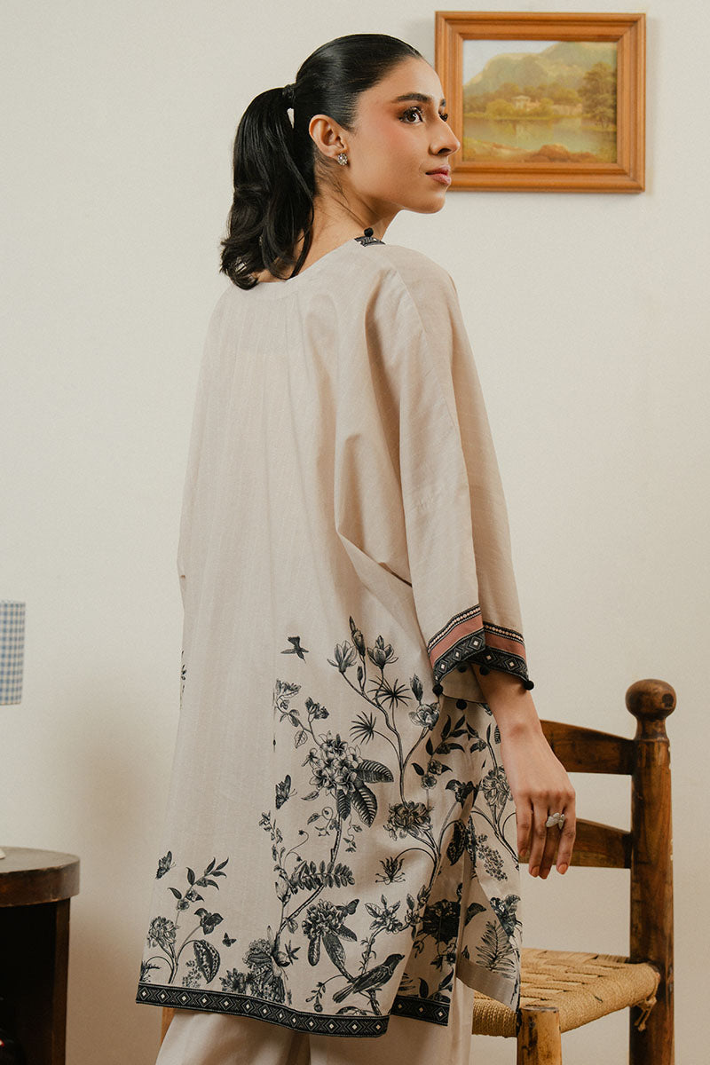 Cross Stitch | Daily Wear 25 | SILVER CLOUD-2 PC S Gray Lawn