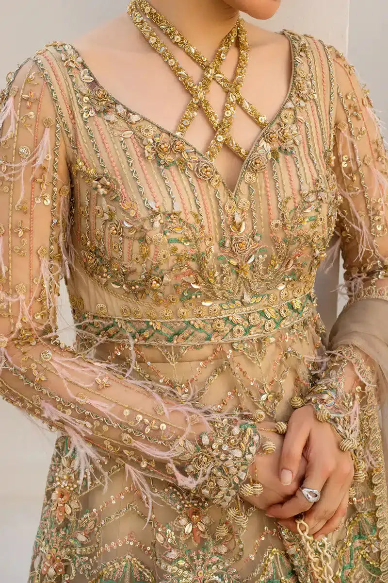 Qalamkar | Couture 23 | C-03 CORA - Pakistani Designer Dress - by Qalamkar | Type: Bridal - 100% Original at Saira Sultan