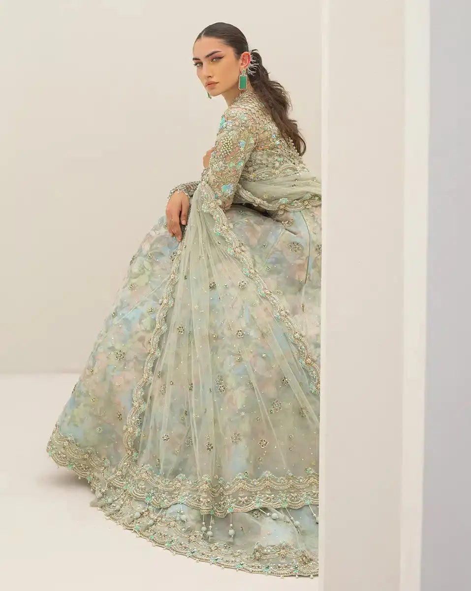 Qalamkar | Couture 23 | C-01 ZERLIN - Pakistani Designer Dress - by Qalamkar | Type: Bridal - 100% Original at Saira Sultan
