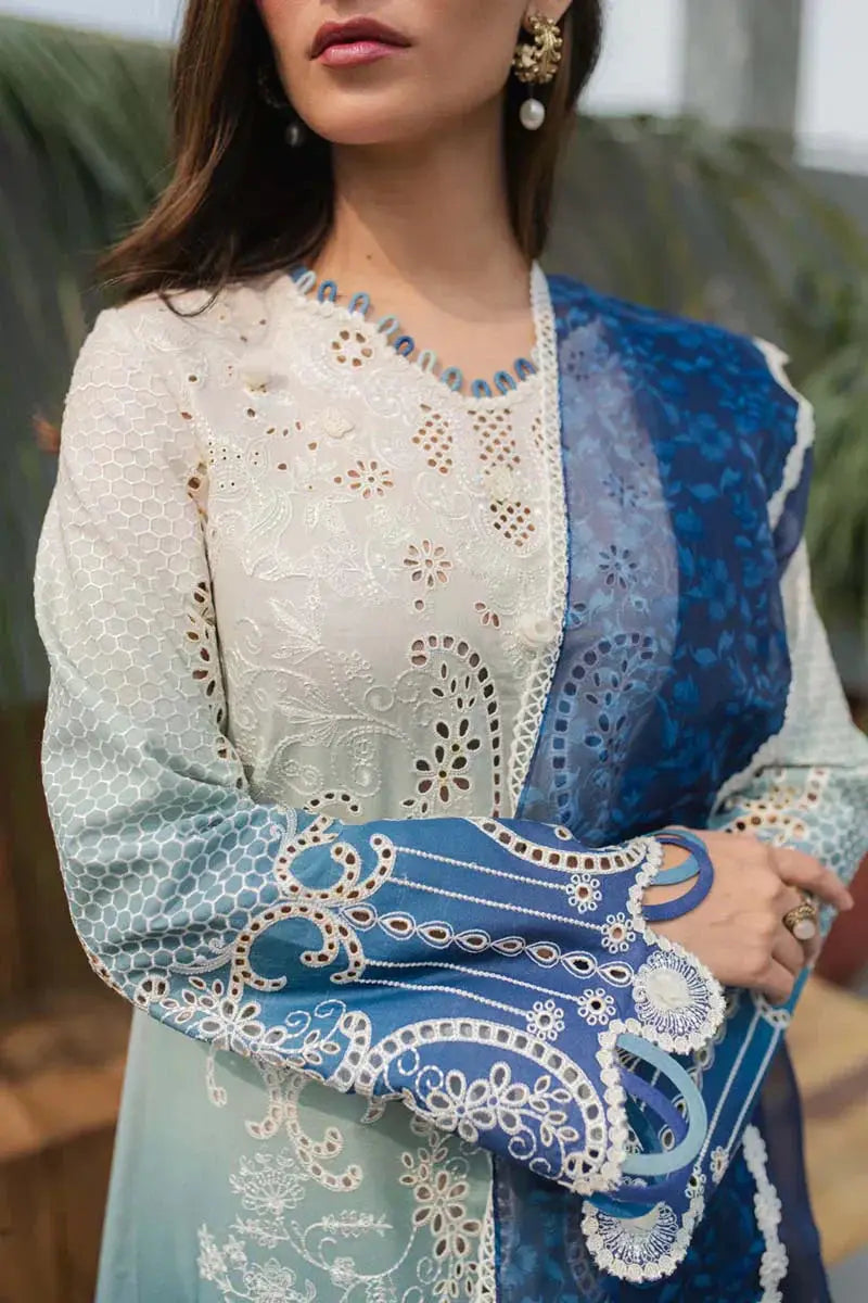 Qalamkar | Q Line Lawn Collection | JK-07 ELZA - Pakistani Designer Dress - by Qalamkar | Type: Luxury - 100% Original at Saira Sultan