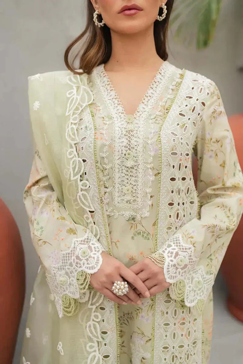 Qalamkar | Q Line Lawn Collection | JK-01 EULALIA - Pakistani Designer Dress - by Qalamkar | Type: Luxury - 100% Original at Saira Sultan
