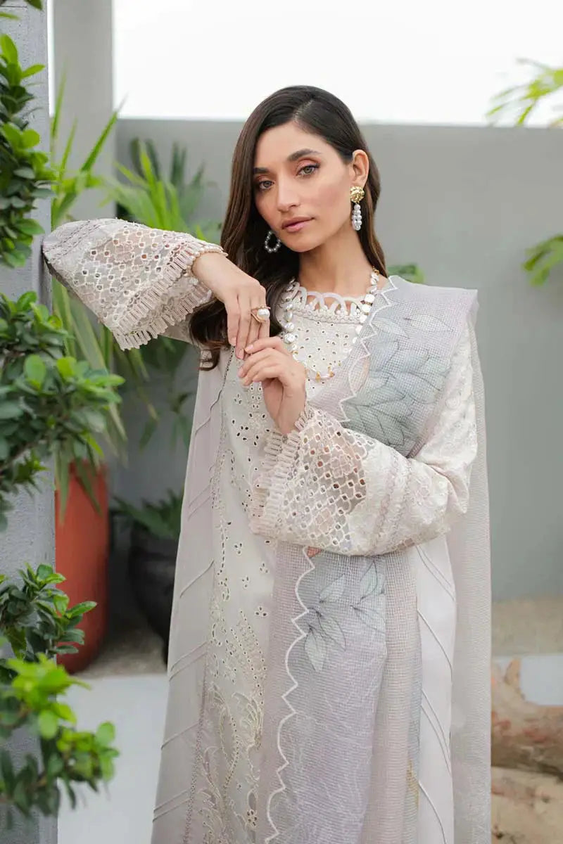 Qalamkar | Q Line Lawn Collection | JK-08 AURELIA - Pakistani Designer Dress - by Qalamkar | Type: Luxury - 100% Original at Saira Sultan