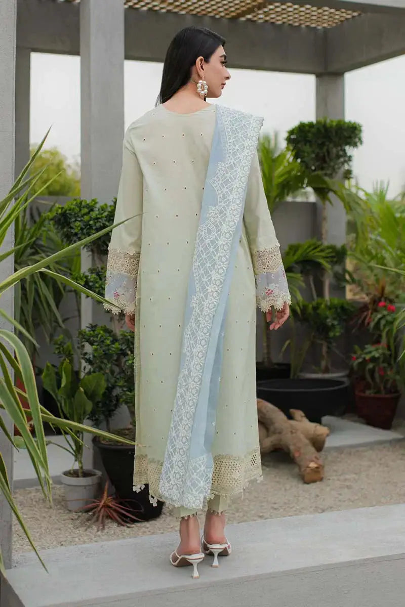 Qalamkar | Q Line Lawn Collection | JK-04 ASTER - Pakistani Designer Dress - by Qalamkar | Type: Luxury - 100% Original at Saira Sultan