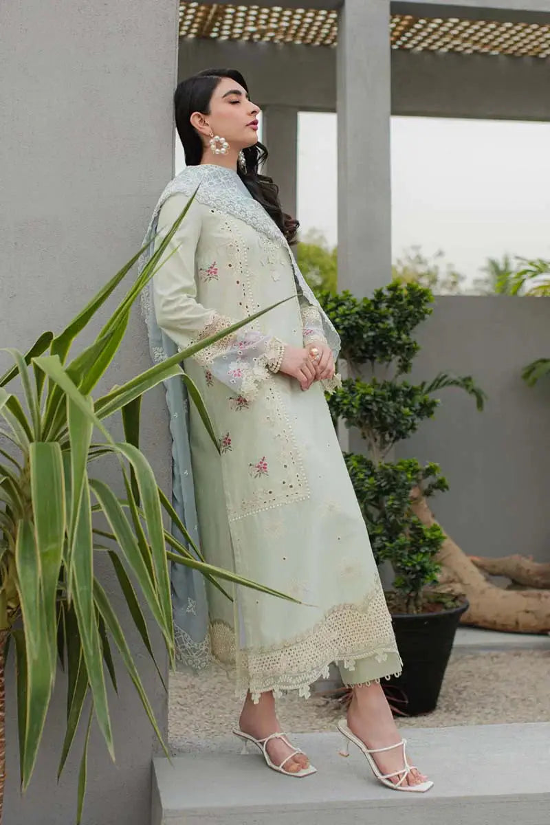 Qalamkar | Q Line Lawn Collection | JK-04 ASTER - Pakistani Designer Dress - by Qalamkar | Type: Luxury - 100% Original at Saira Sultan
