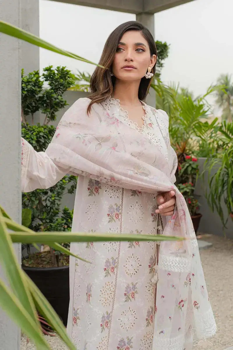 Qalamkar | Q Line Lawn Collection | JK-13 OPALINE - Pakistani Designer Dress - by Qalamkar | Type: Luxury - 100% Original at Saira Sultan