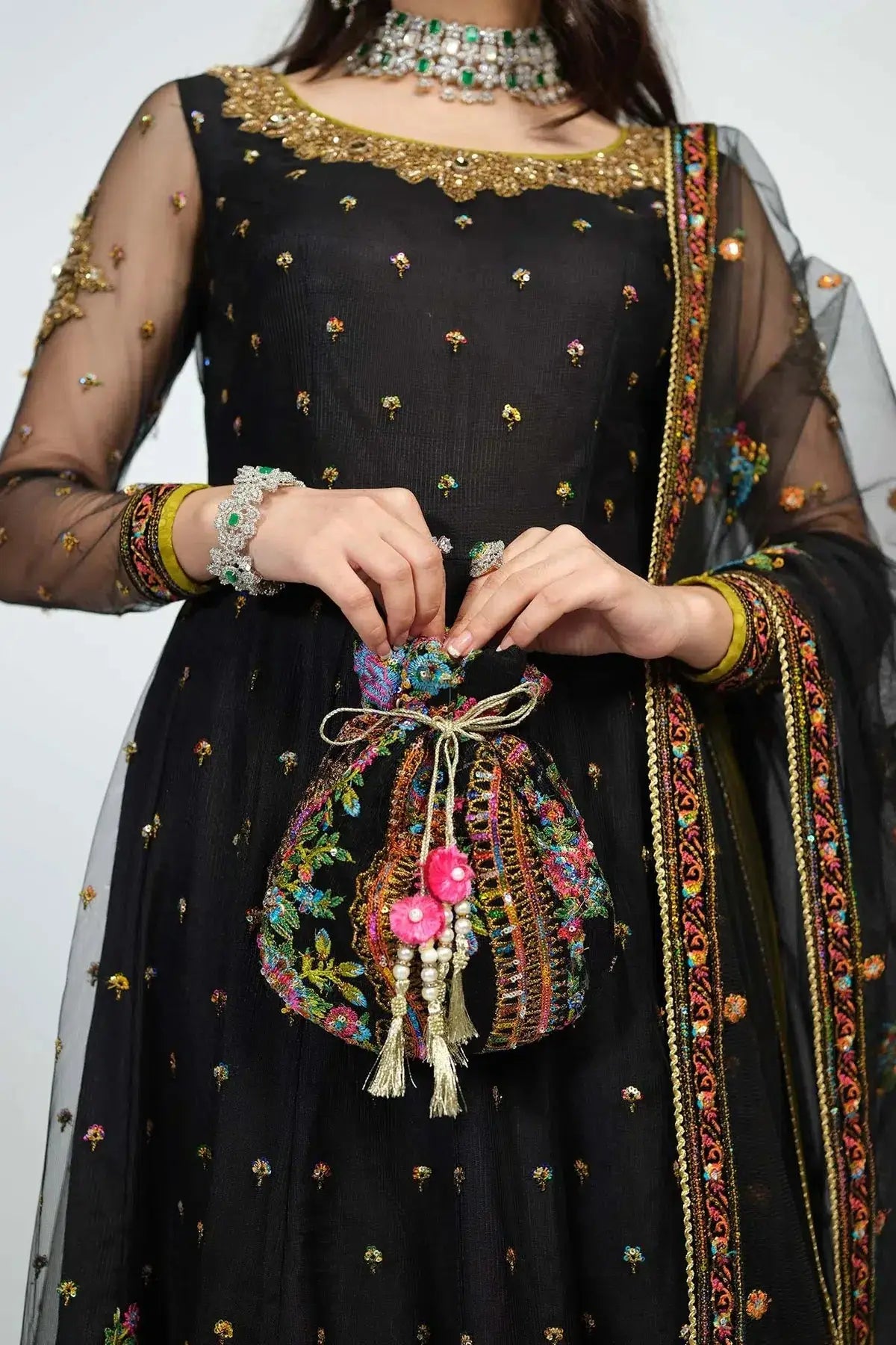 Fahad Hussayn | National Sport Casbah | Qawalli - Pakistani Designer Dress - by Fahad Hussayn | Type: Bridal - 100% Original at Saira Sultan