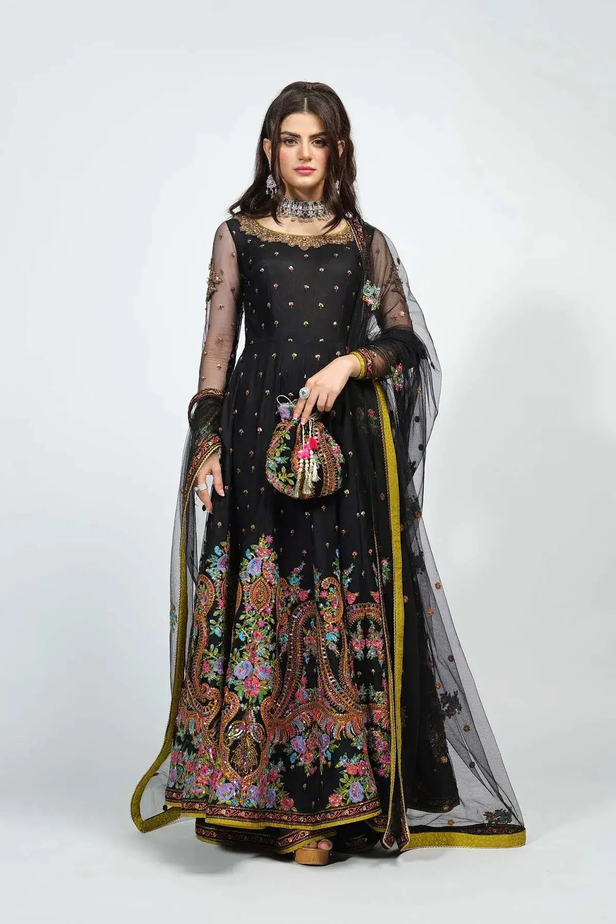 Fahad Hussayn | National Sport Casbah | Qawalli - Pakistani Designer Dress - by Fahad Hussayn | Type: Bridal - 100% Original at Saira Sultan