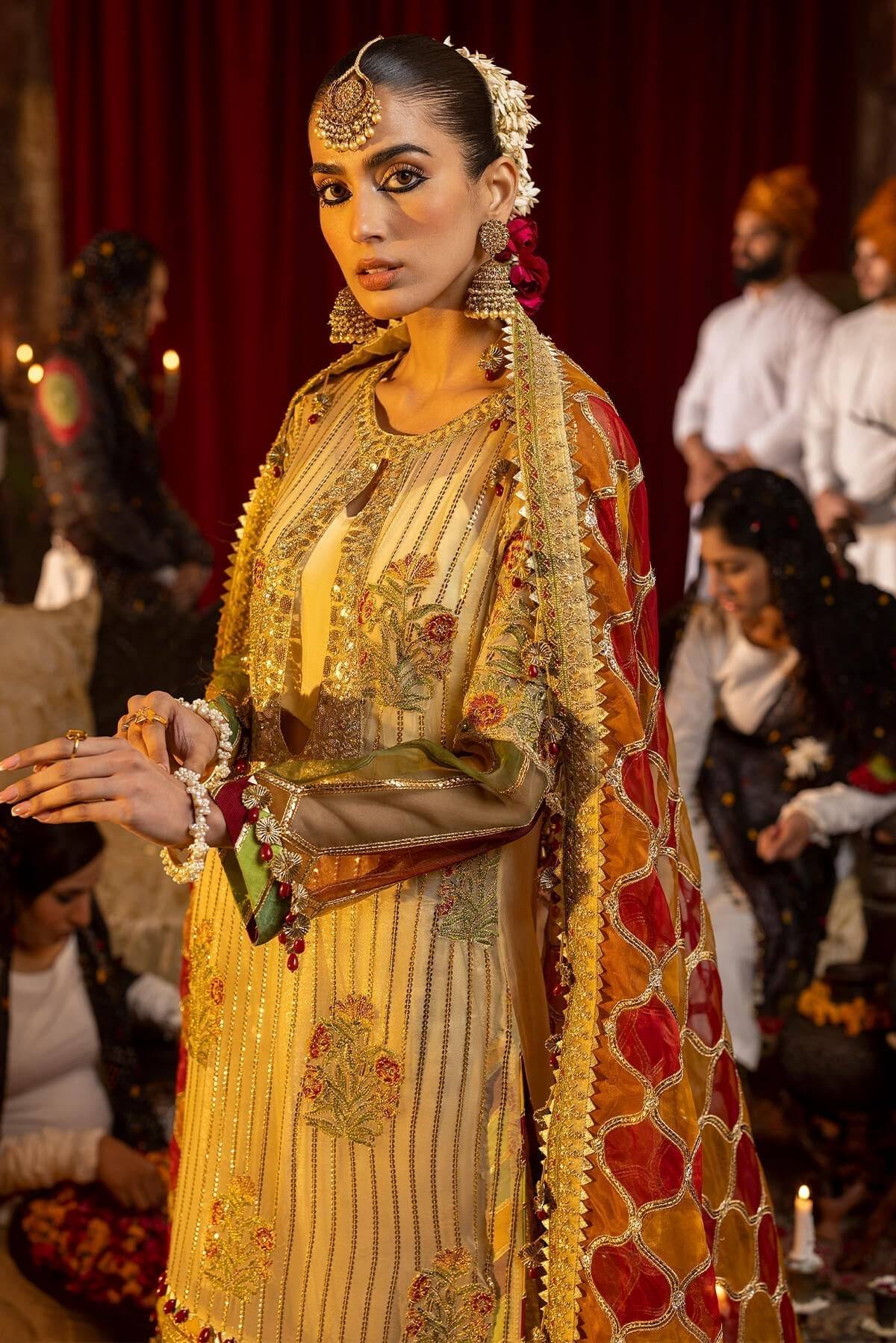 Raeesa Premium | Saf e Awwal Wedding Formals | D-7 - Pakistani Designer Dress - by Raeesa Premium | Type: Bridal - 100% Original at Saira Sultan