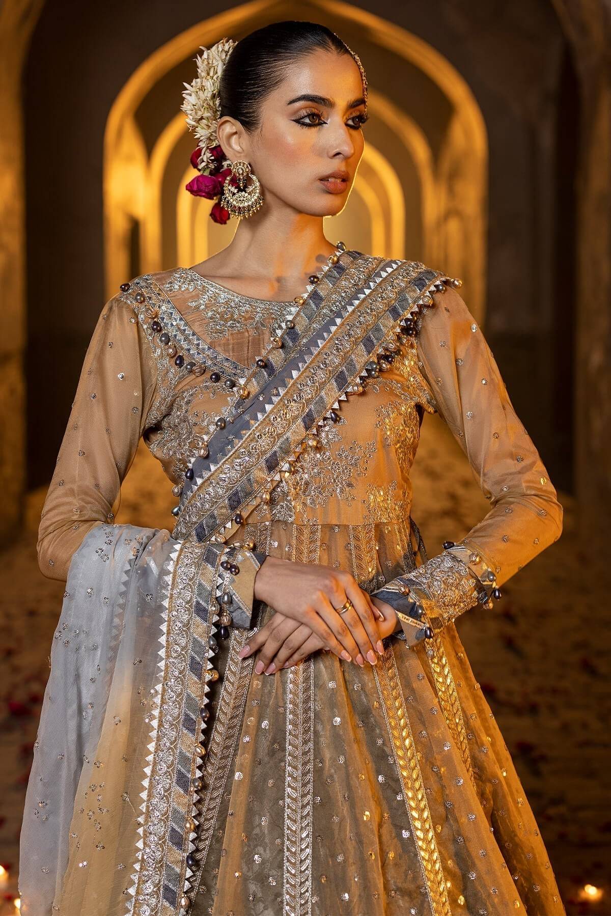 Raeesa Premium | Saf e Awwal Wedding Formals | D-8 - Pakistani Designer Dress - by Raeesa Premium | Type: Bridal - 100% Original at Saira Sultan