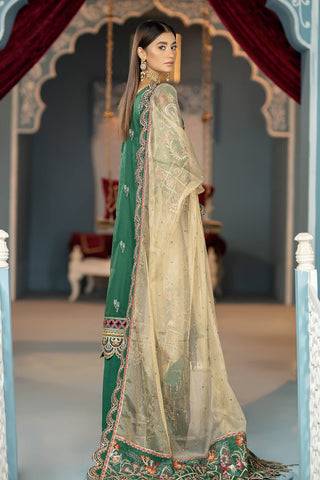 Raeesa Premium | LUXURY COLLECTION 23 | HU-2004 - Pakistani Designer Dress - by Raeesa Premium | Type: Luxury - 100% Original at Saira Sultan