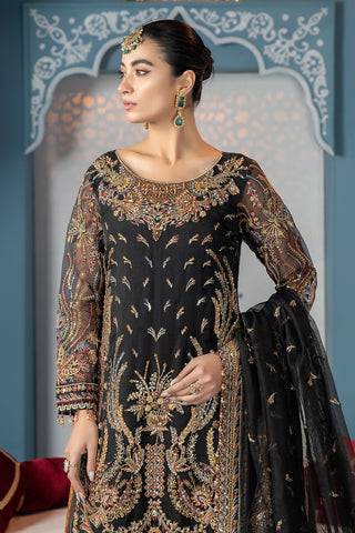 Raeesa Premium | LUXURY COLLECTION 23 | HU-2006 - Pakistani Designer Dress - by Raeesa Premium | Type: Luxury - 100% Original at Saira Sultan