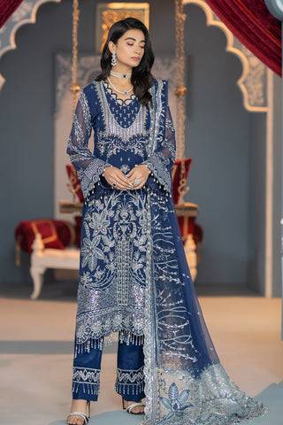 Raeesa Premium | LUXURY COLLECTION 23 | HU-2002 - Pakistani Designer Dress - by Raeesa Premium | Type: Luxury - 100% Original at Saira Sultan
