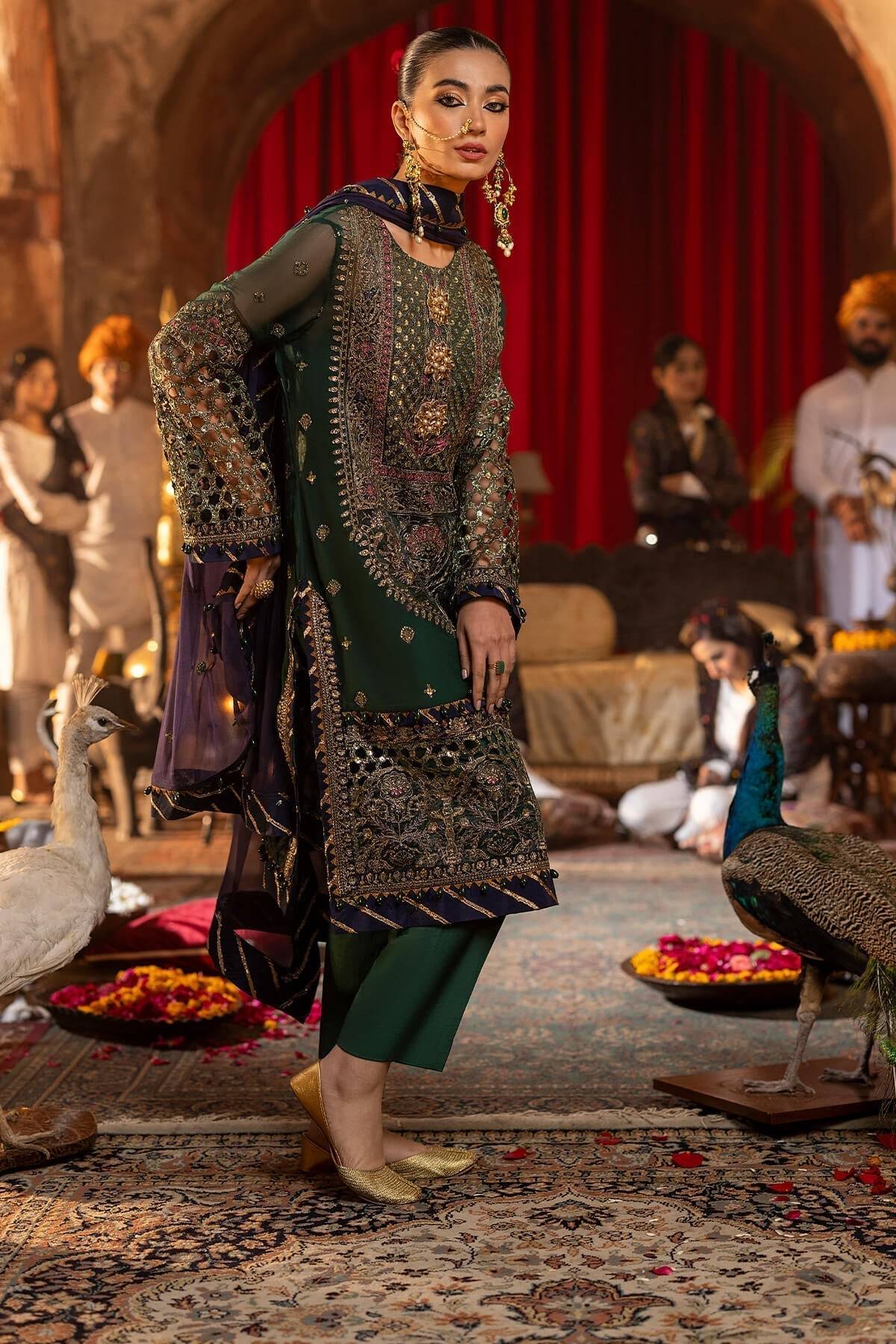 Raeesa Premium | Saf e Awwal Wedding Formals | D-5 - Pakistani Designer Dress - by Raeesa Premium | Type: Bridal - 100% Original at Saira Sultan