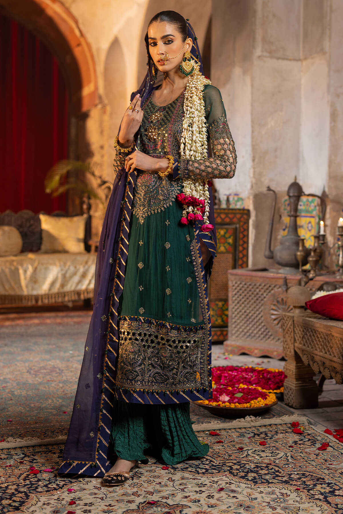 Raeesa Premium | Saf e Awwal Wedding Formals | D-5 - Pakistani Designer Dress - by Raeesa Premium | Type: Bridal - 100% Original at Saira Sultan