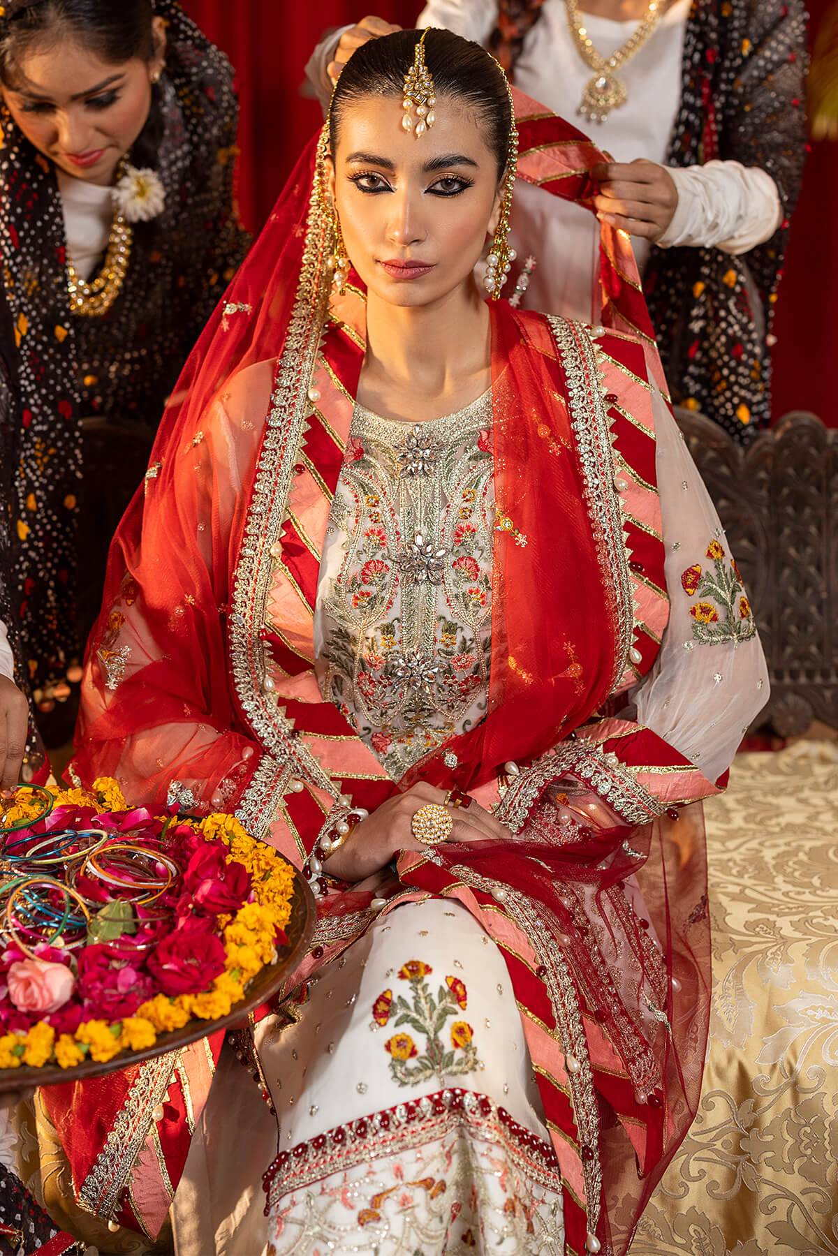 Raeesa Premium | Saf e Awwal Wedding Formals | D-6 - Pakistani Designer Dress - by Raeesa Premium | Type: Bridal - 100% Original at Saira Sultan