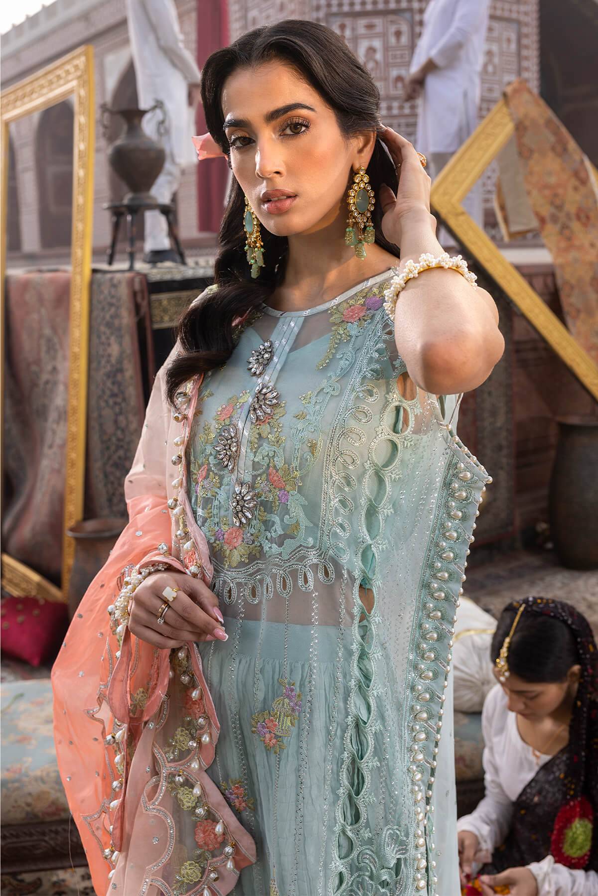 Raeesa Premium | Saf e Awwal Wedding Formals | D-1 - Pakistani Designer Dress - by Raeesa Premium | Type: Bridal - 100% Original at Saira Sultan