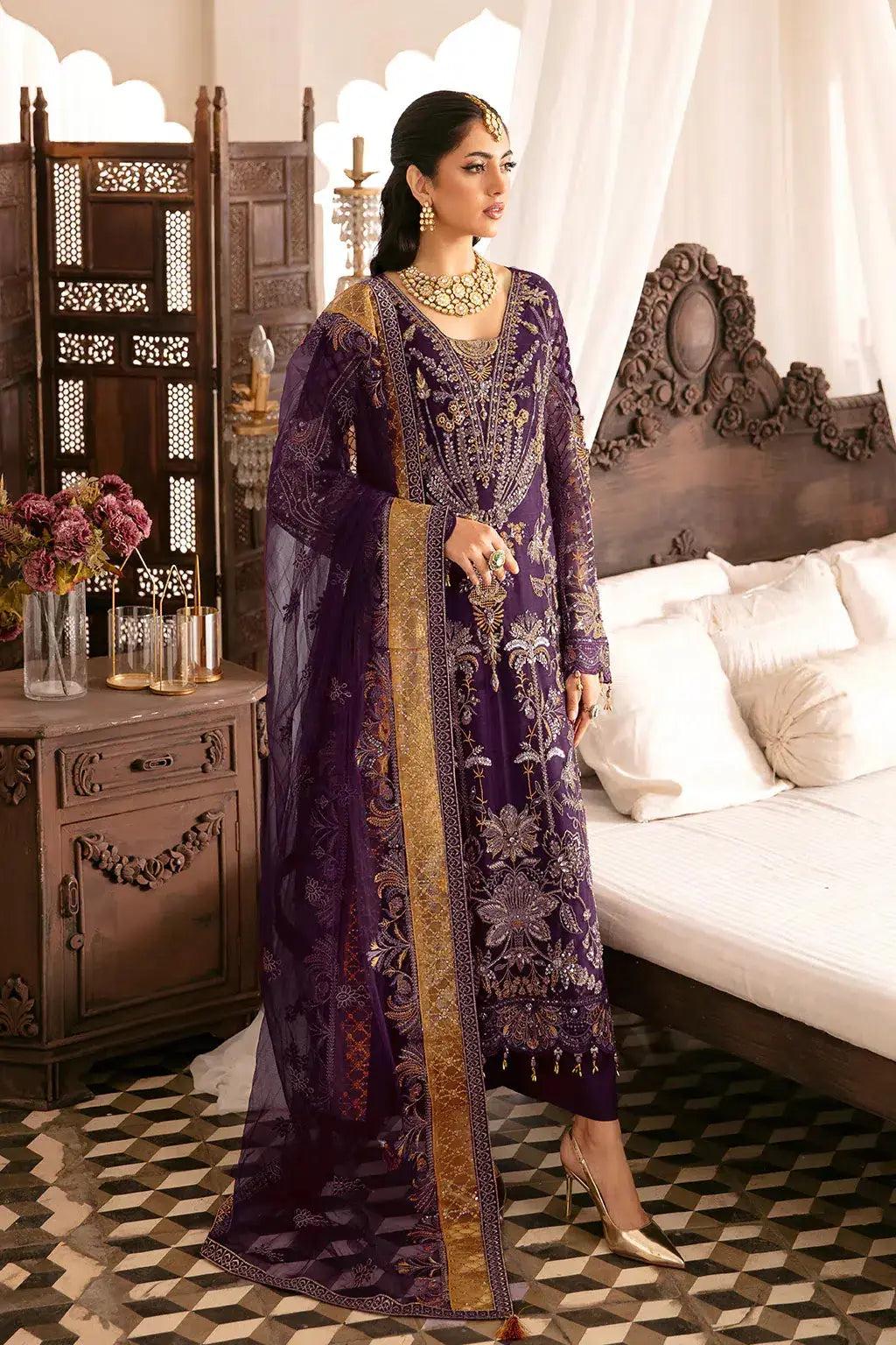 Ramsha | Luxury Wedding Collection 2023 | H-303 - Pakistani Designer Dress - by Ramsha | Type: Formal - 100% Original at Saira Sultan