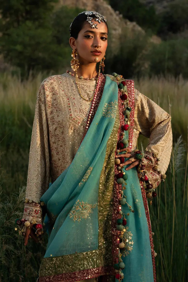 Sana Safinaz | Winter Luxury 23 | S231-006A-CV - Pakistani Designer Dress - by Sana Safinaz | Type: Luxury - 100% Original at Saira Sultan