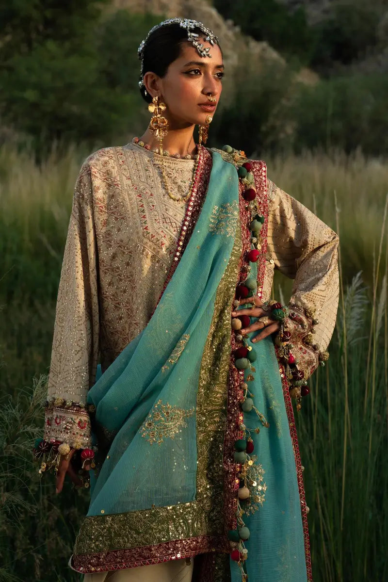 Sana Safinaz | Winter Luxury 23 | S231-006A-CV - Pakistani Designer Dress - by Sana Safinaz | Type: Luxury - 100% Original at Saira Sultan