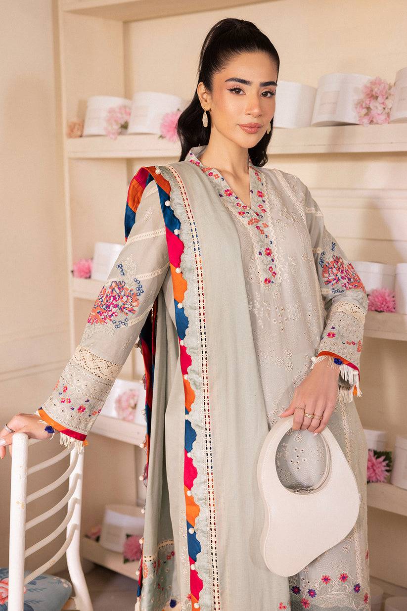 Saad Shaikh | LaAmour Luxury Lawn | Elara - Pakistani Designer Dress - by Saad Shaikh | Type: Luxury - 100% Original at Saira Sultan