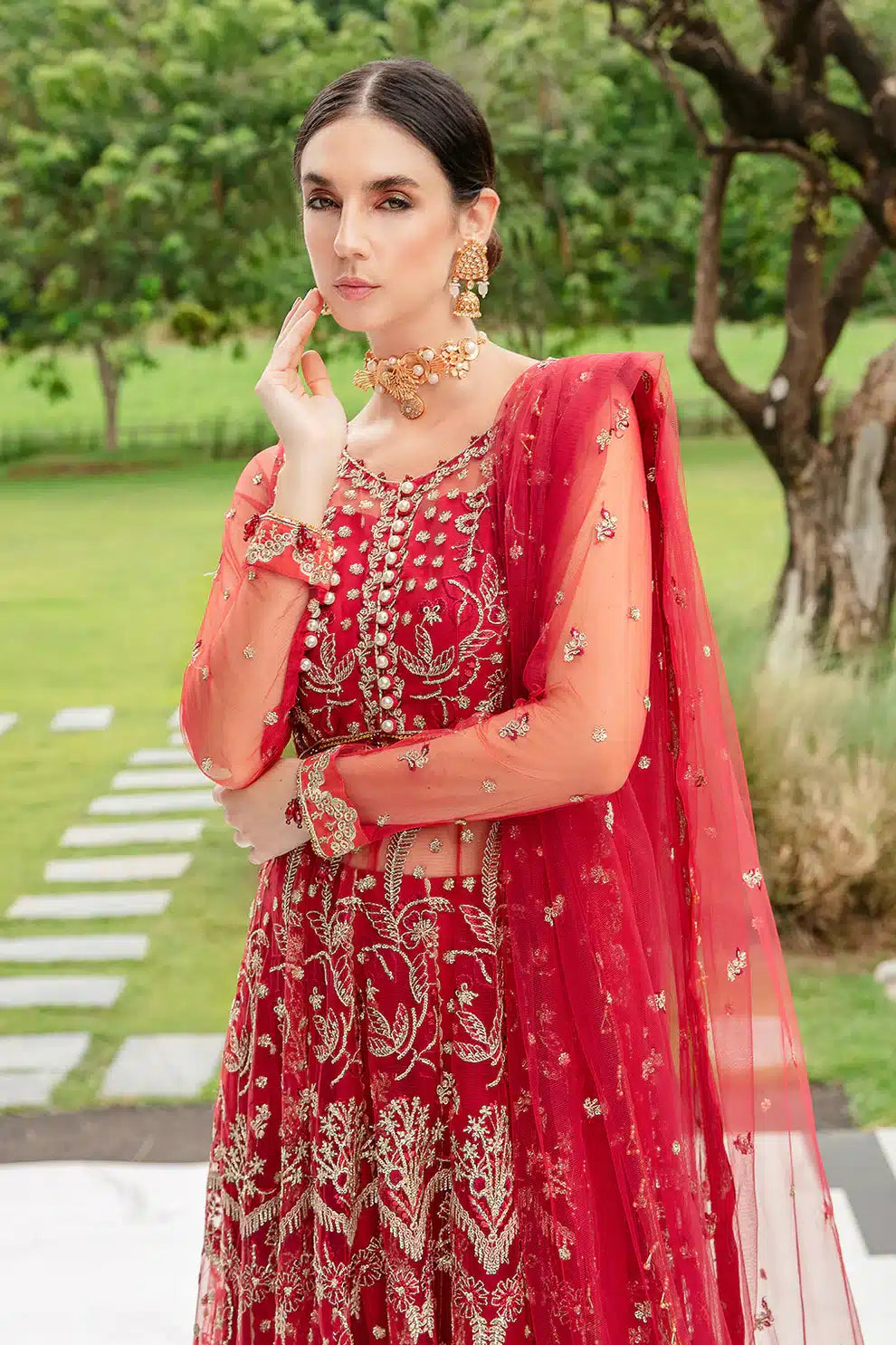 Saad Shaikh | Luminous Formals 23 | Livia - Pakistani Designer Dress - by Saad Shaikh | Type: Formal - 100% Original at Saira Sultan