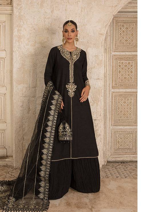 Saffron | Persia Wedding Collection | Glamour Noir - Pakistani Designer Dress - by Saffron | Type: Formal - 100% Original at Saira Sultan