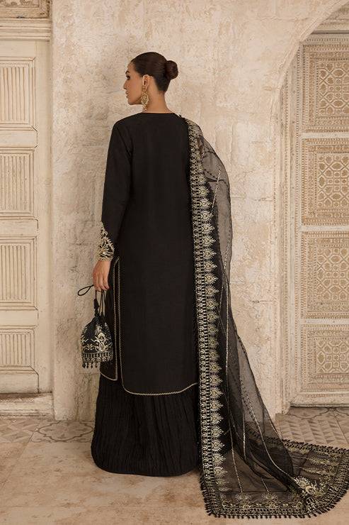 Saffron | Persia Wedding Collection | Glamour Noir - Pakistani Designer Dress - by Saffron | Type: Formal - 100% Original at Saira Sultan