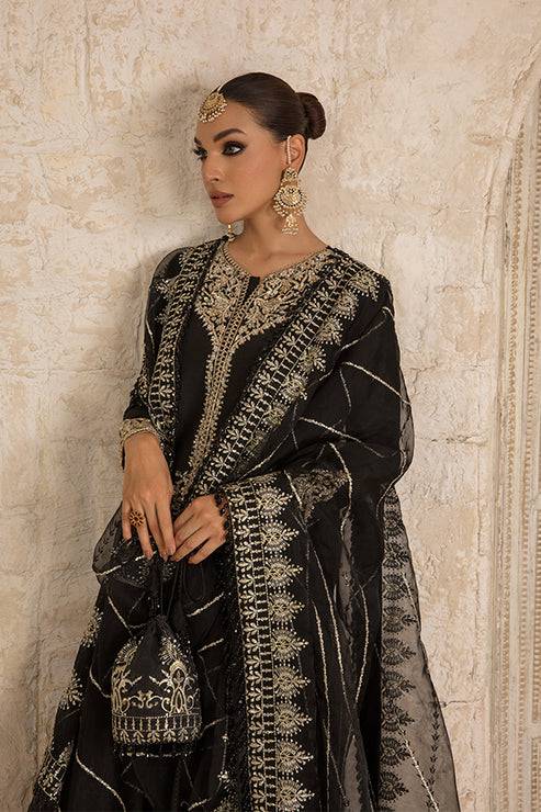 Saffron | Persia Wedding Collection | Glamour Noir - Pakistani Designer Dress - by Saffron | Type: Formal - 100% Original at Saira Sultan