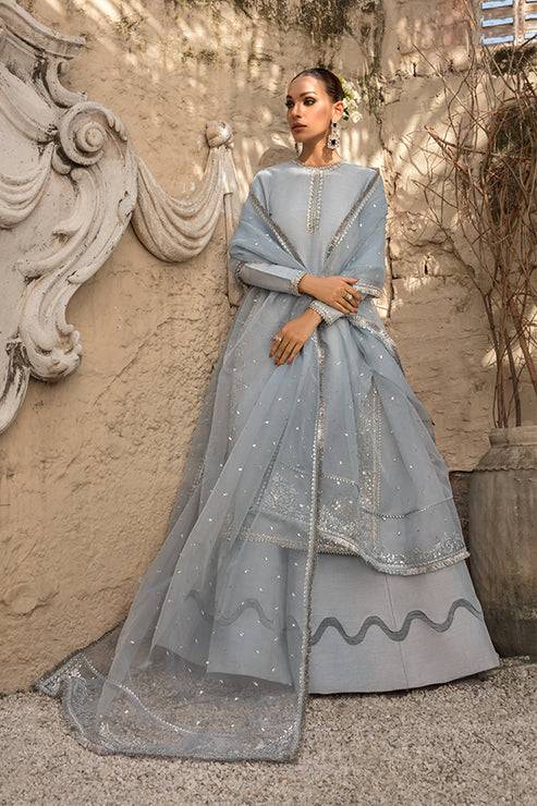 Saffron | Persia Wedding Collection | Midnight Blue - Pakistani Designer Dress - by Saffron | Type: Formal - 100% Original at Saira Sultan