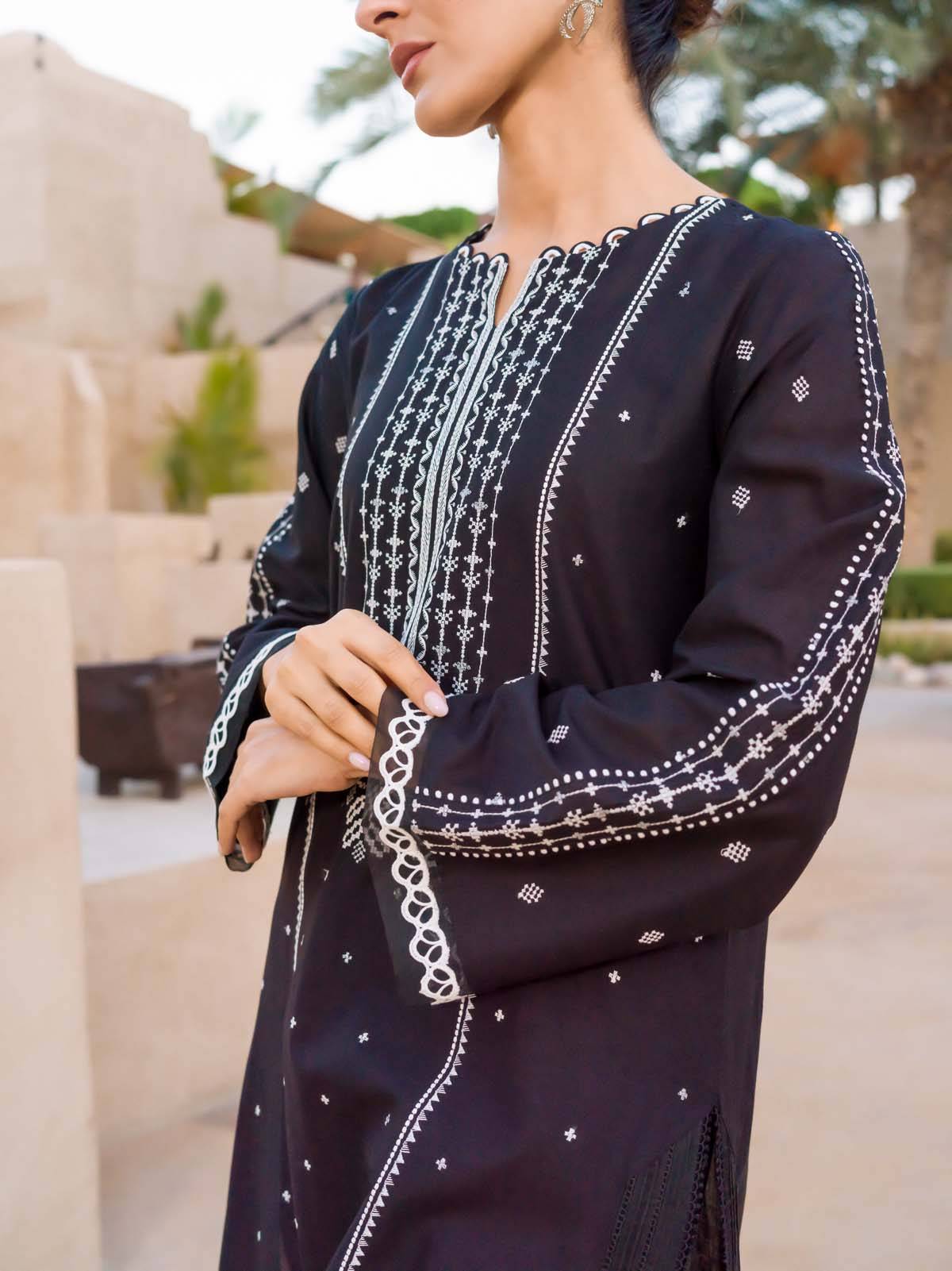Sahar | Mirage Spring Luxury 24 | Chikankari 3 Piece - Pakistani Designer Dress - by Sahar | Type: Luxury - 100% Original at Saira Sultan