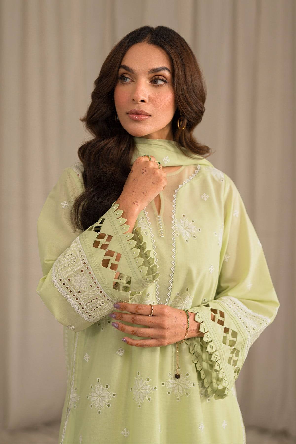 Sahar | Mirage Spring Luxury 24 | Chikankari 3 Piece - Pakistani Designer Dress - by Sahar | Type: Luxury - 100% Original at Saira Sultan