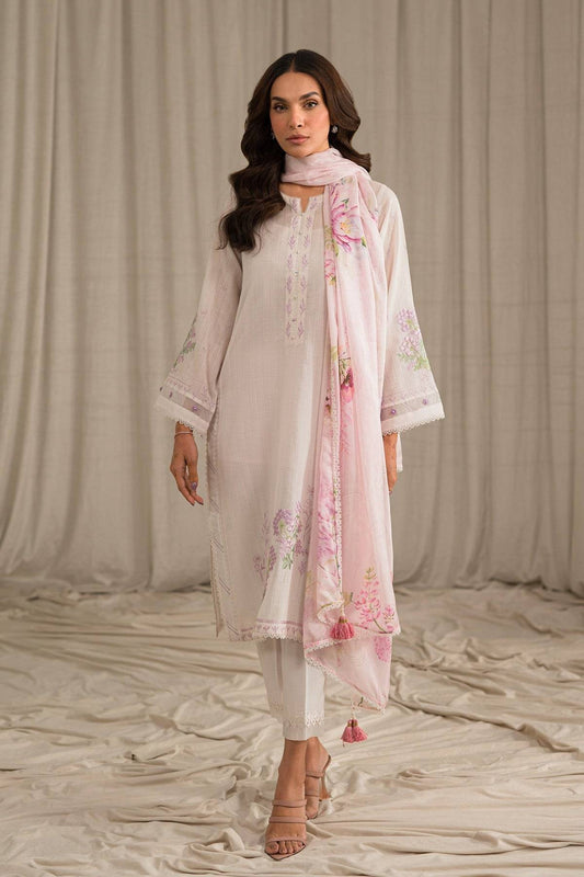 Sahar | Mirage Spring Luxury 24 | Slub Lawn 3 Piece (Embroidered) - Pakistani Designer Dress - by Sahar | Type: Luxury - 100% Original at Saira Sultan