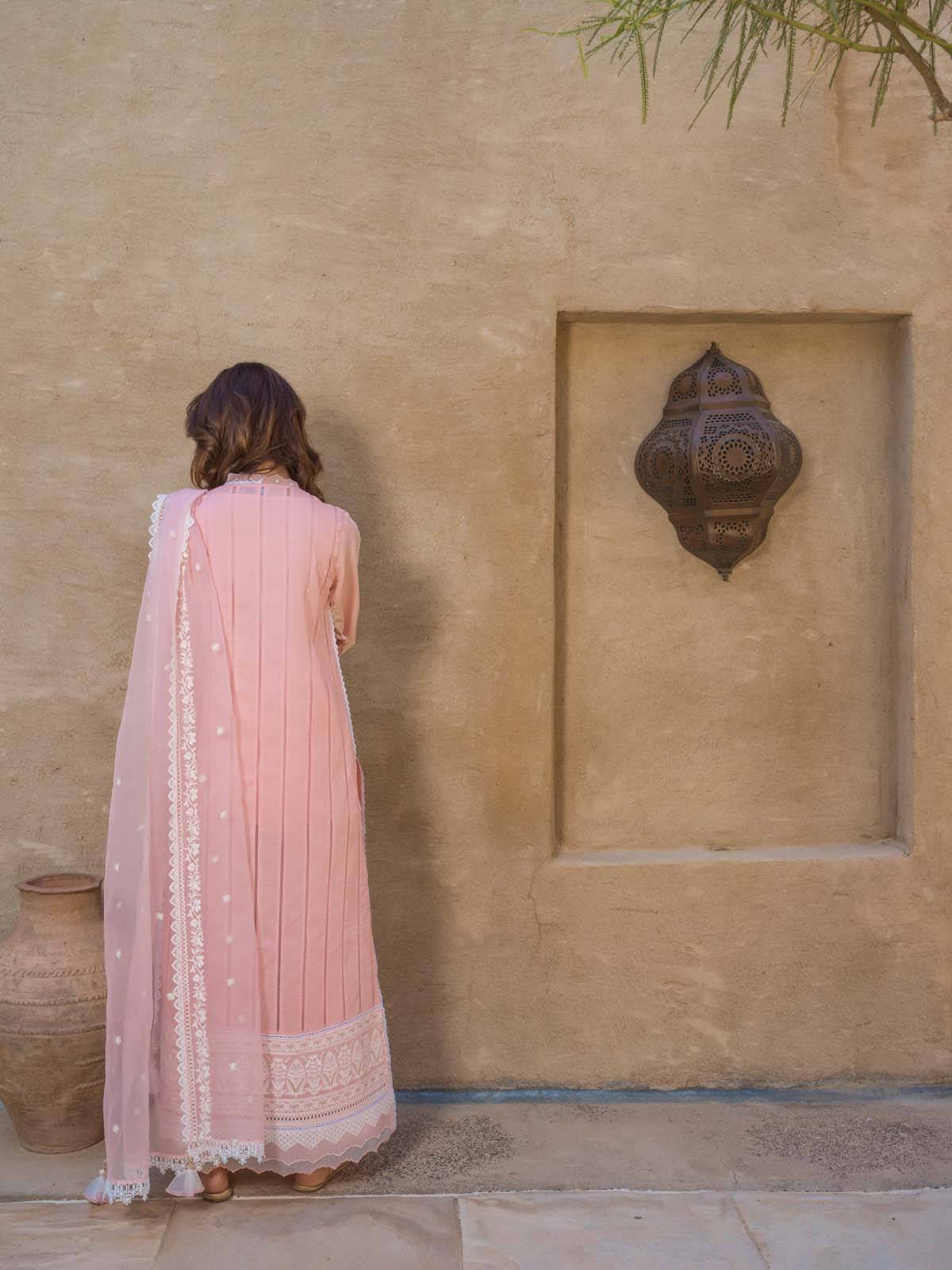 Sahar | Mirage Spring Luxury 24 | Chikankari 3 Piece - Pakistani Designer Dress - by Sahar | Type: Luxury - 100% Original at Saira Sultan