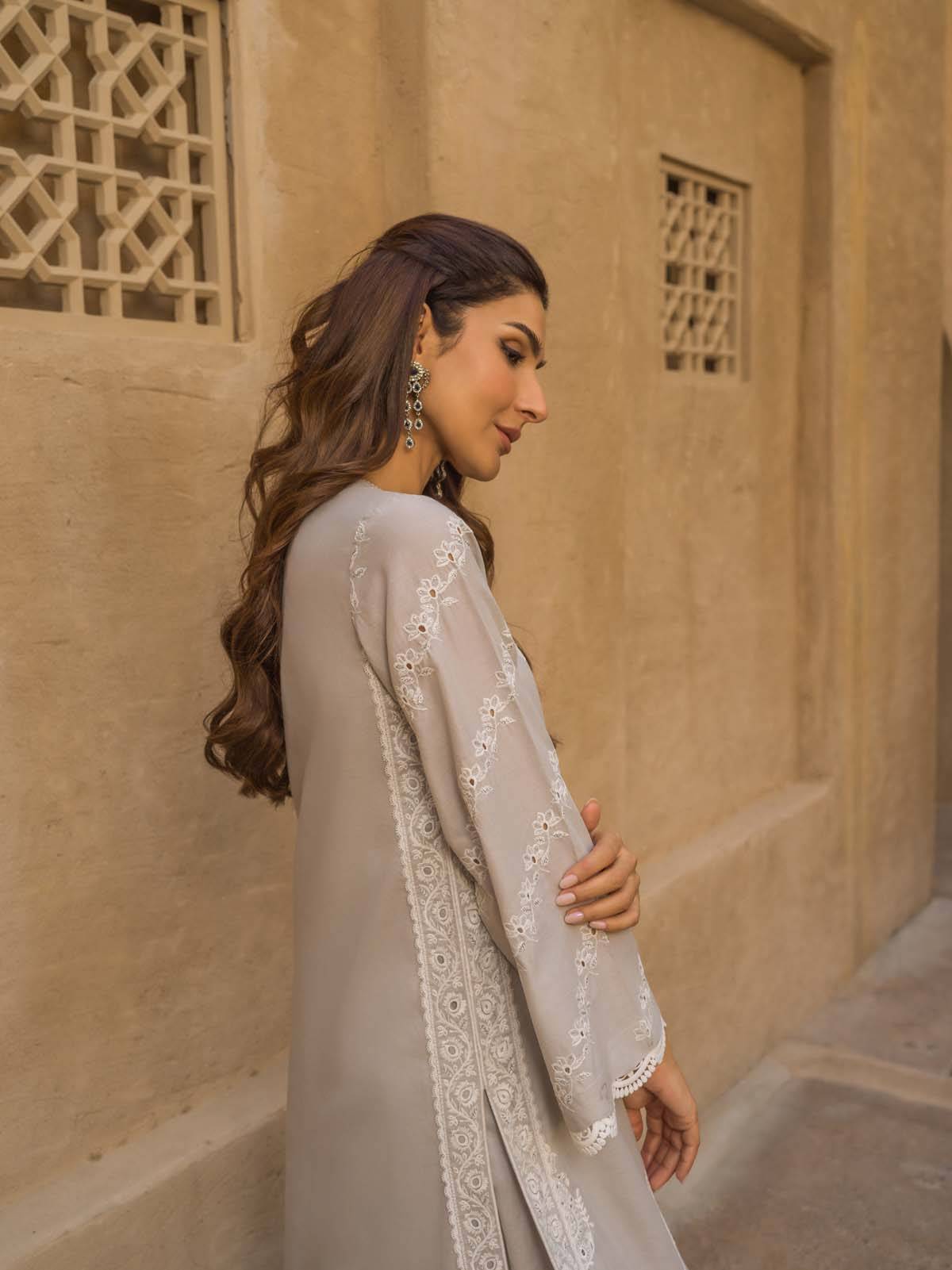 Sahar | Mirage Spring Luxury 24 | Chikankari 3 Piece - Pakistani Designer Dress - by Sahar | Type: Luxury - 100% Original at Saira Sultan