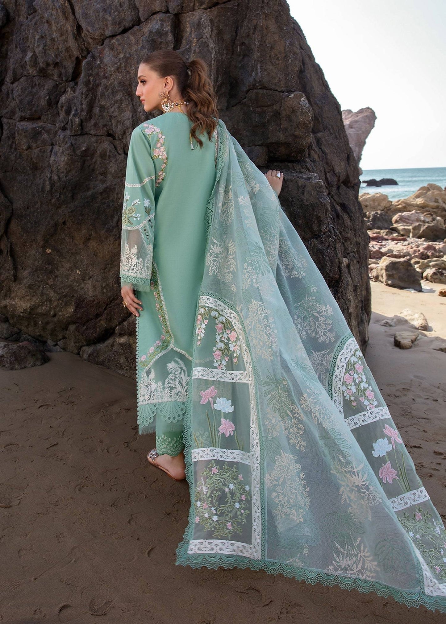 Crimson | Lawn 24 | Winds of Eden - Jade - Pakistani Designer Dress - by Crimson | Type: Luxury - 100% Original at Saira Sultan