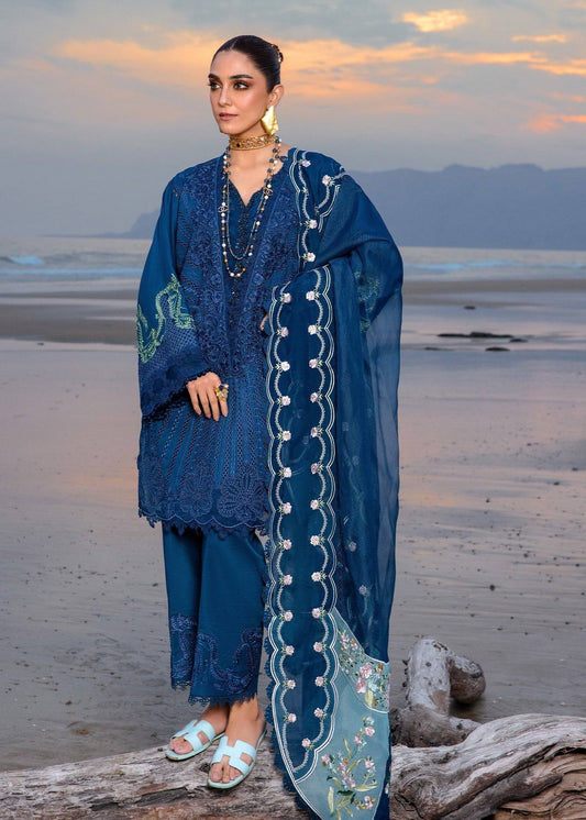 Crimson | Lawn 24 | Ulysses - Midnight - Pakistani Designer Dress - by Crimson | Type: Luxury - 100% Original at Saira Sultan