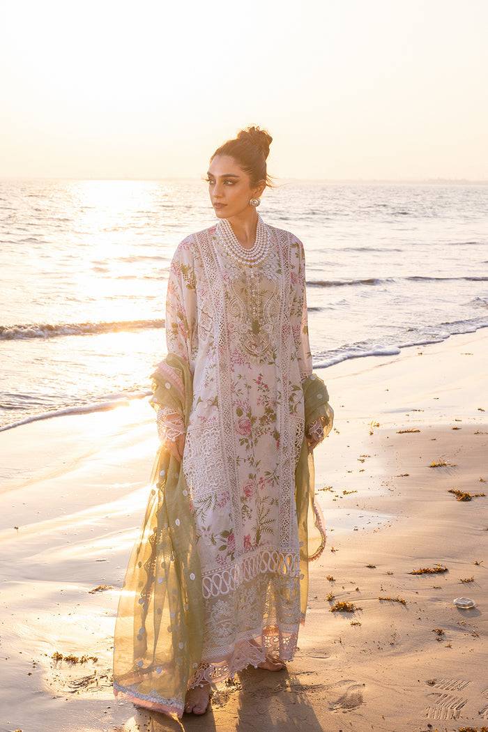 Saira Rizwan | Luxury Lawn 24 | AKOYA - SRLL24-05 - Pakistani Designer Dress - by Saira Rizwan | Type: Luxury - 100% Original at Saira Sultan