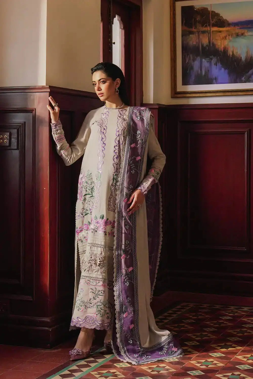 Saira Rizwan | Winter 23 | ZHALAY SR-07 - Pakistani Designer Dress - by Saira Rizwan | Type: Luxury - 100% Original at Saira Sultan