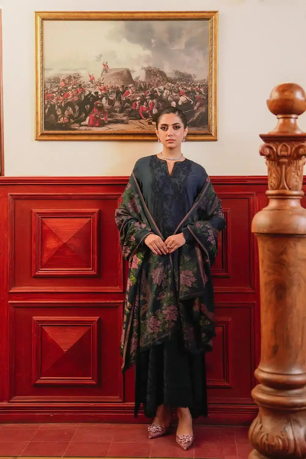 Saira Rizwan | Winter 23 | ZOYA SR-06 - Pakistani Designer Dress - by Saira Rizwan | Type: Luxury - 100% Original at Saira Sultan