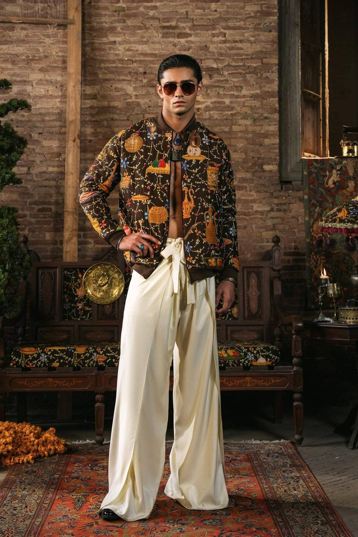 Pakistani Menswear | Samak - Pakistani Designer Dress - by Fahad Hussayn | Type: MensWear - 100% Original at Saira Sultan