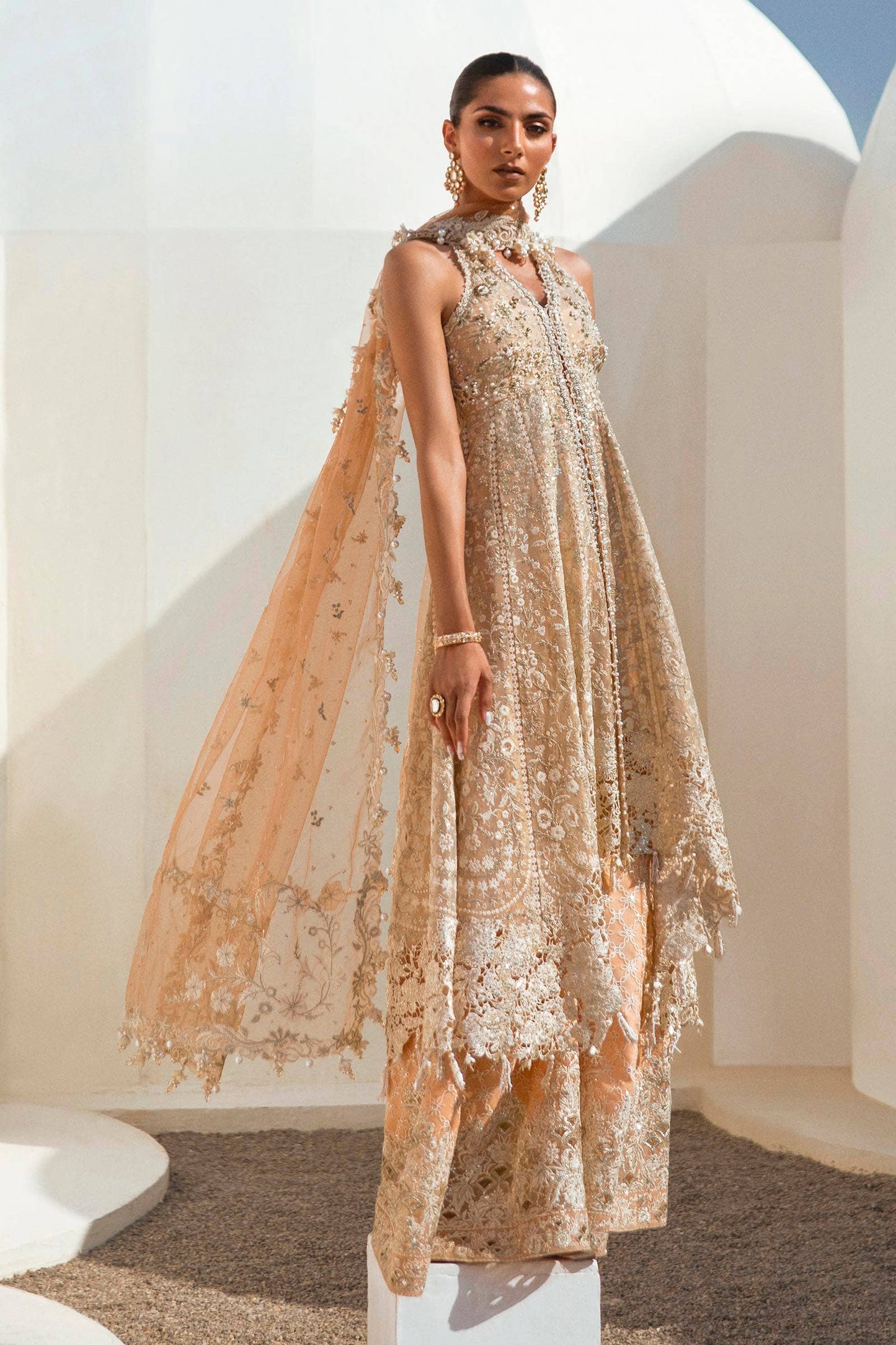 Sana Safinaz | Nura Festive 24 | N241-002-3CT - Pakistani Designer Dress - by Sana Safinaz | Type: Formal - 100% Original at Saira Sultan