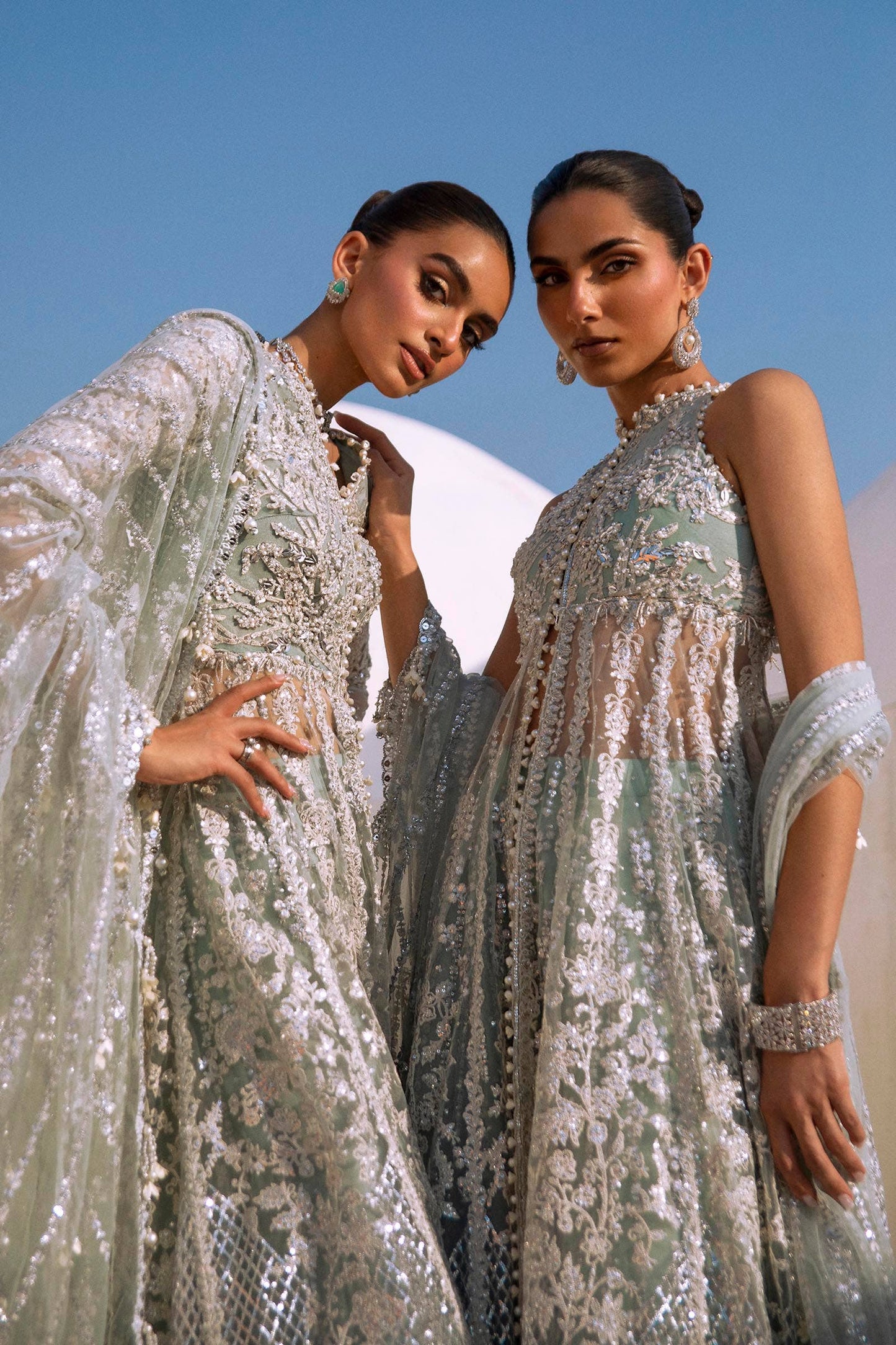 Sana Safinaz | Nura Festive 24 | N241-004-3CT - Pakistani Designer Dress - by sana | Type: Formal - 100% Original at Saira Sultan