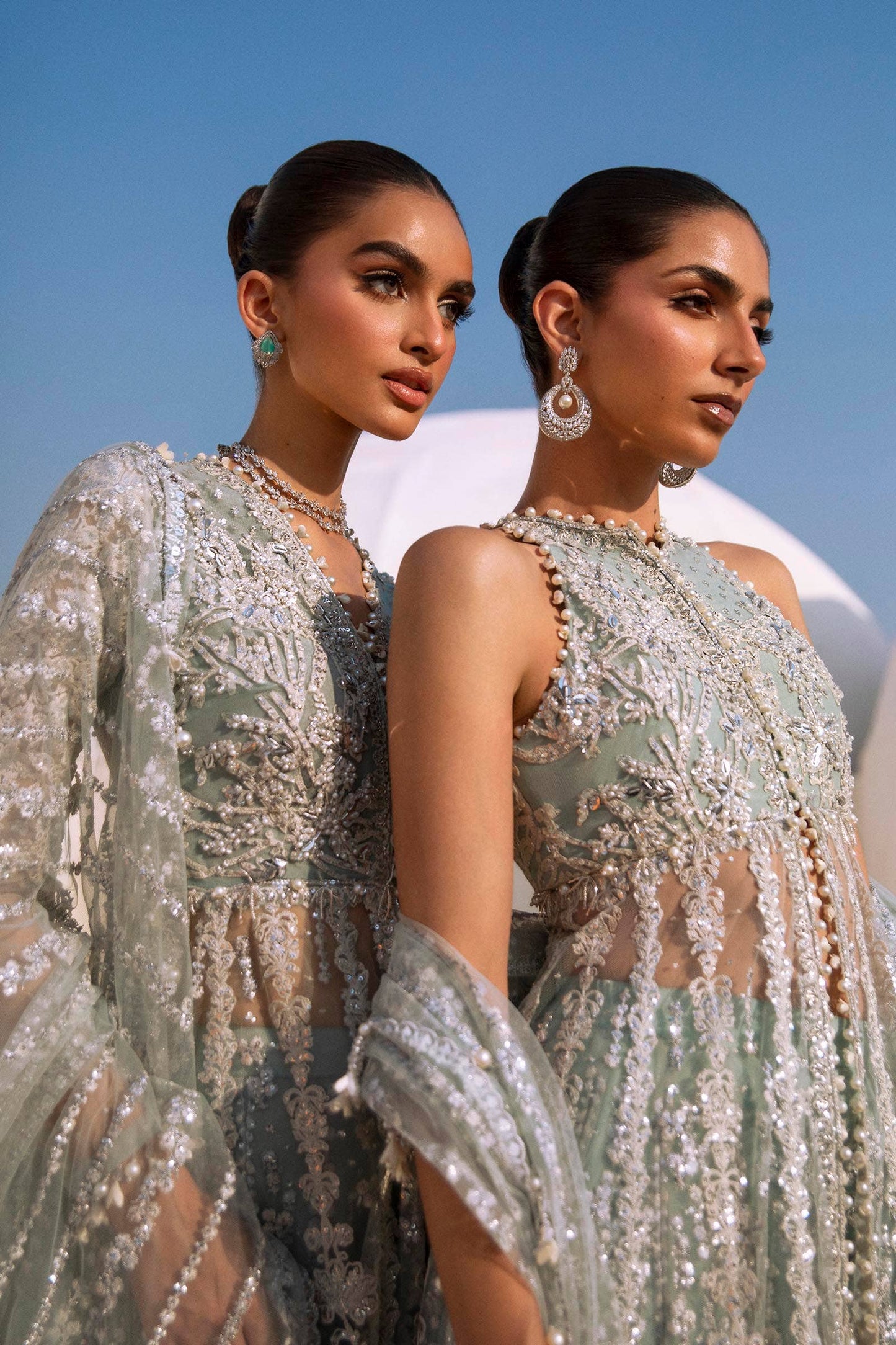 Sana Safinaz | Nura Festive 24 | N241-004-3CT - Pakistani Designer Dress - by sana | Type: Formal - 100% Original at Saira Sultan