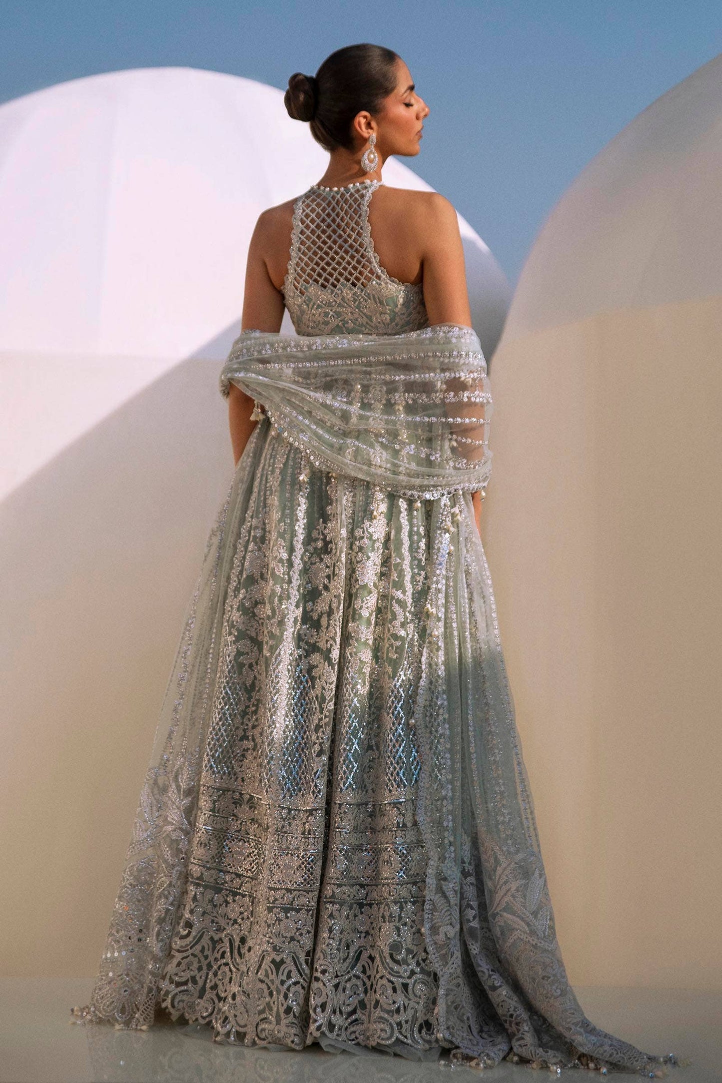 Sana Safinaz | Nura Festive 24 | N241-004-3CT - Pakistani Designer Dress - by sana | Type: Formal - 100% Original at Saira Sultan